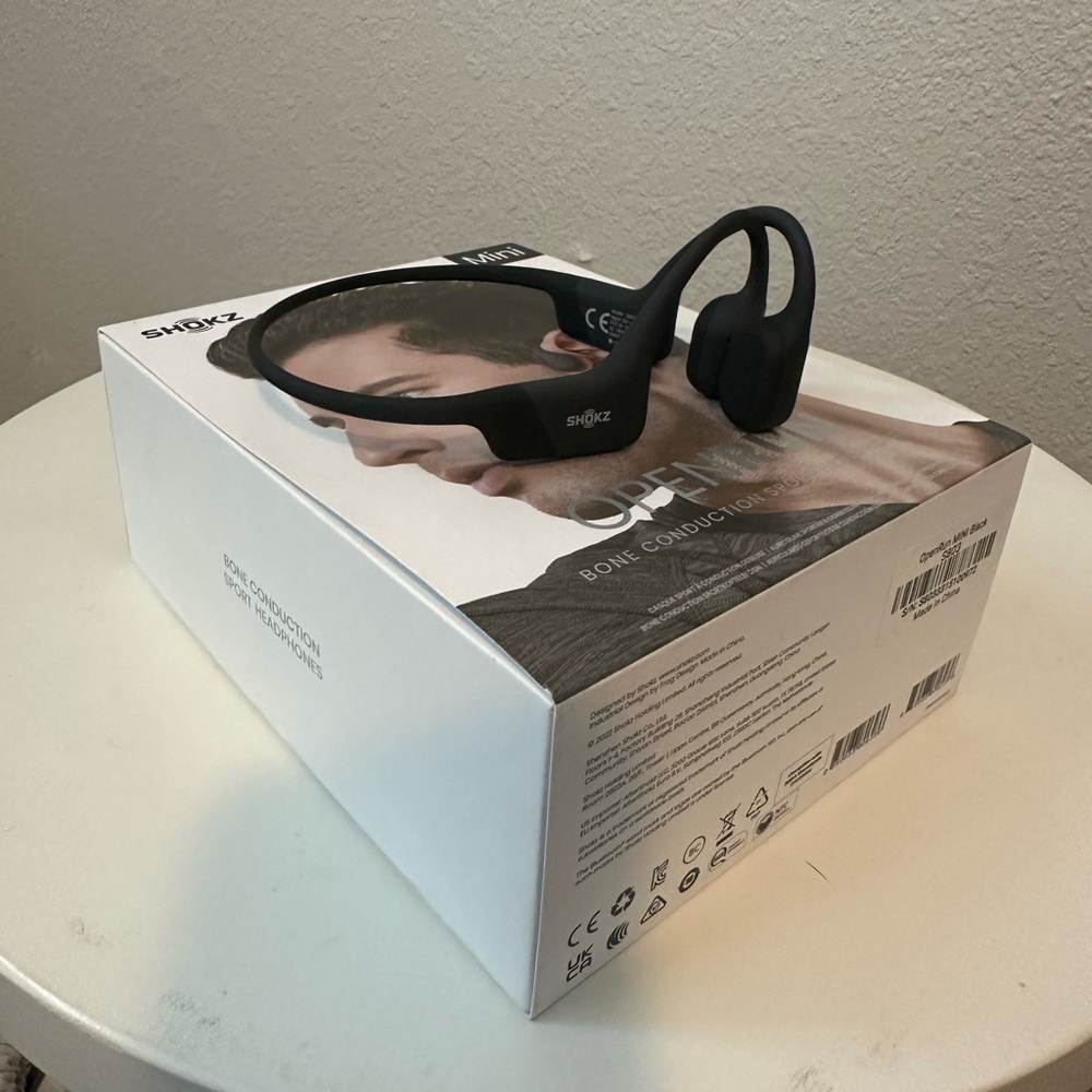 Shokz open run mini headphones